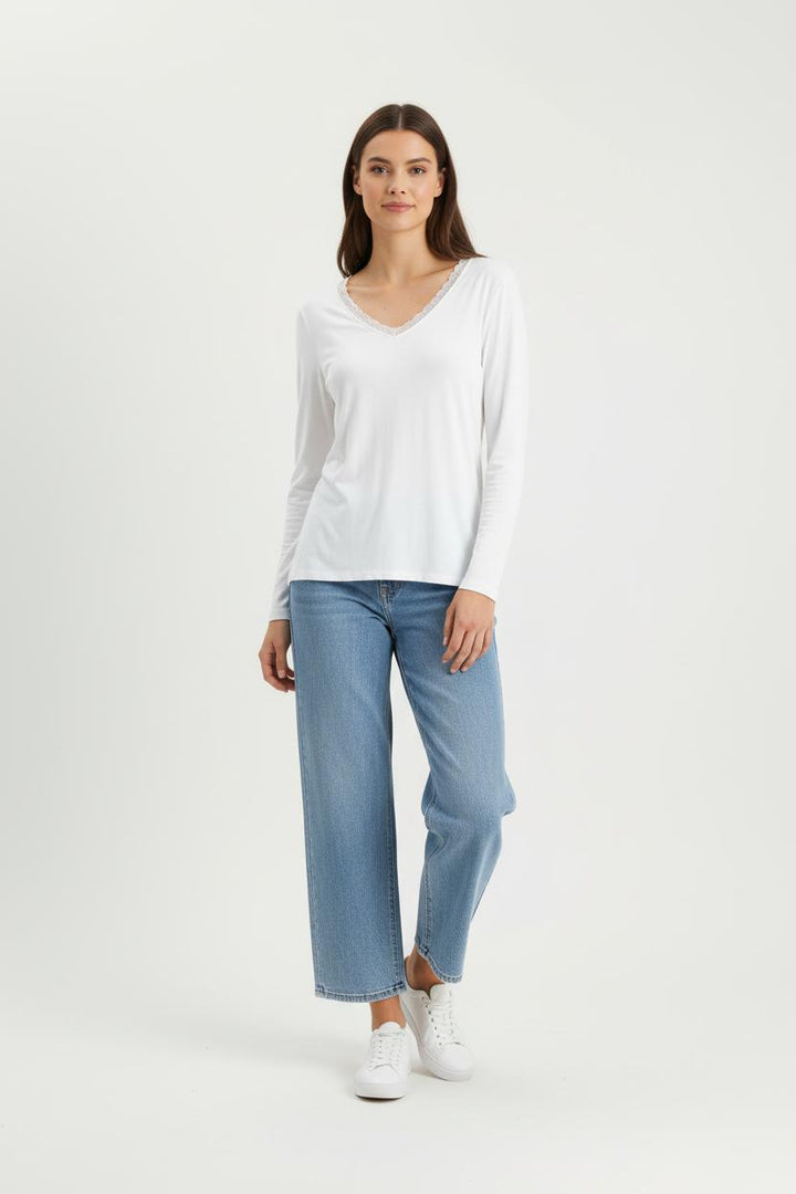 Blouse Blanche - Taille M/38 de la marque Maison 123 | PARAD80947 - Vendu par Paradigme - Image 1