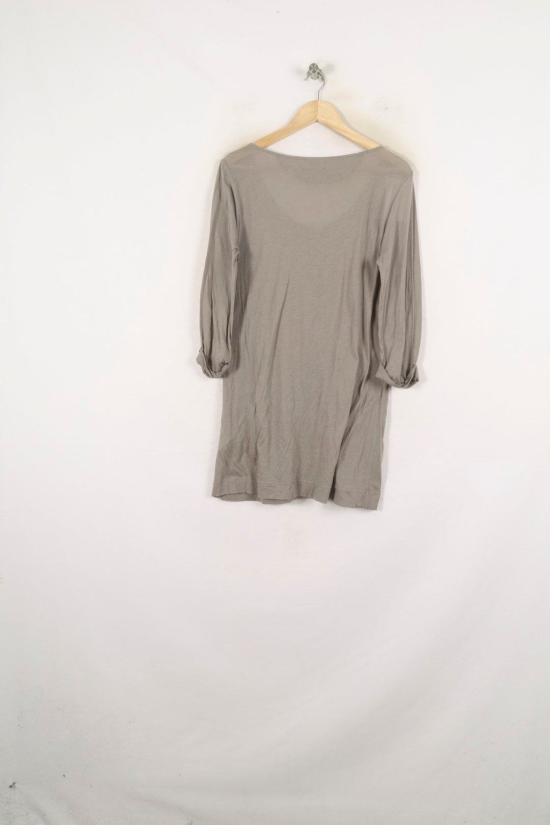 Robe Droite Grise - Taille M/38 de la marque American Vintage | PARAD80950 - Vendu par Paradigme - Image 4