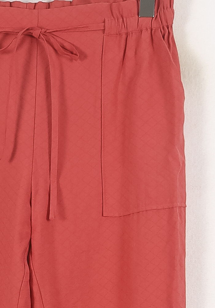 Pantalon Rouge - Taille M/38 de la marque La Fée Maraboutée | PARAD80962 - Vendu par Paradigme - Image 3