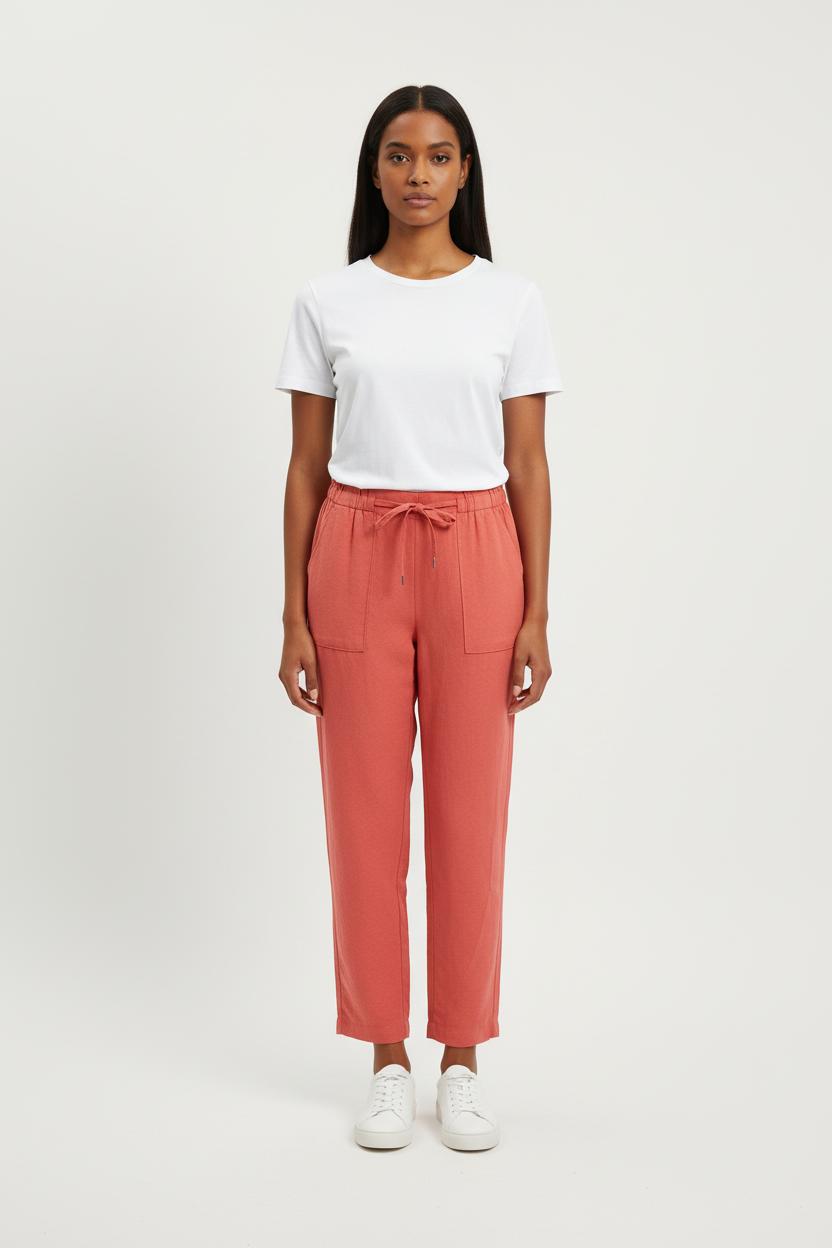 Pantalon Rouge - Taille M/38 de la marque La Fée Maraboutée | PARAD80962 - Vendu par Paradigme - Image 1