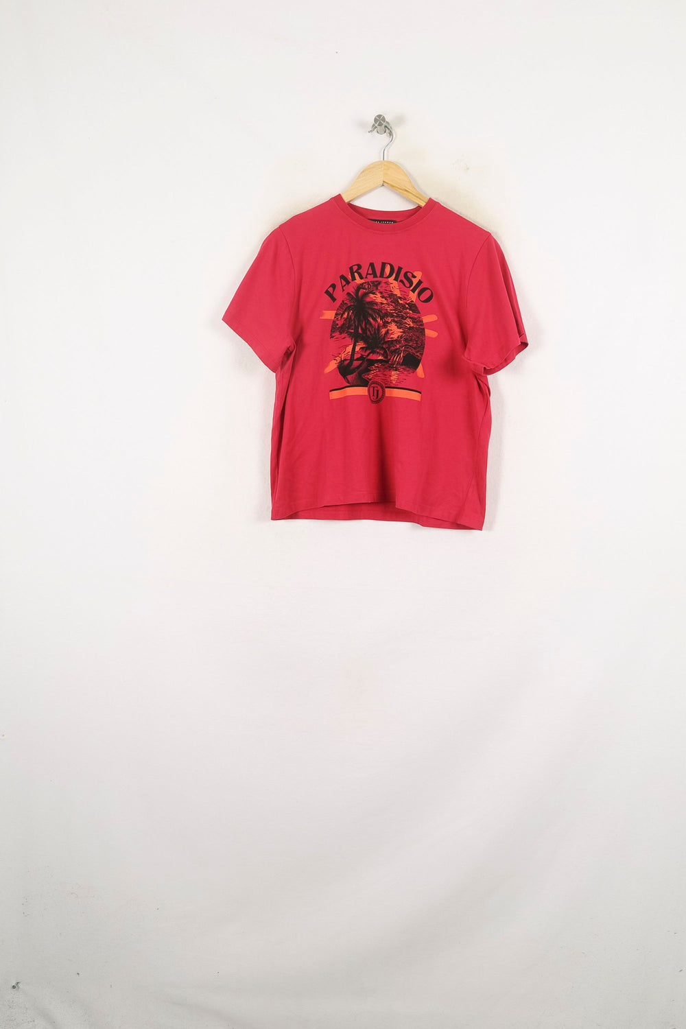 Tee-shirt Rose - Taille L/40 de la marque Tara Jarmon | PARAD80965 - Vendu par Paradigme - Image 2