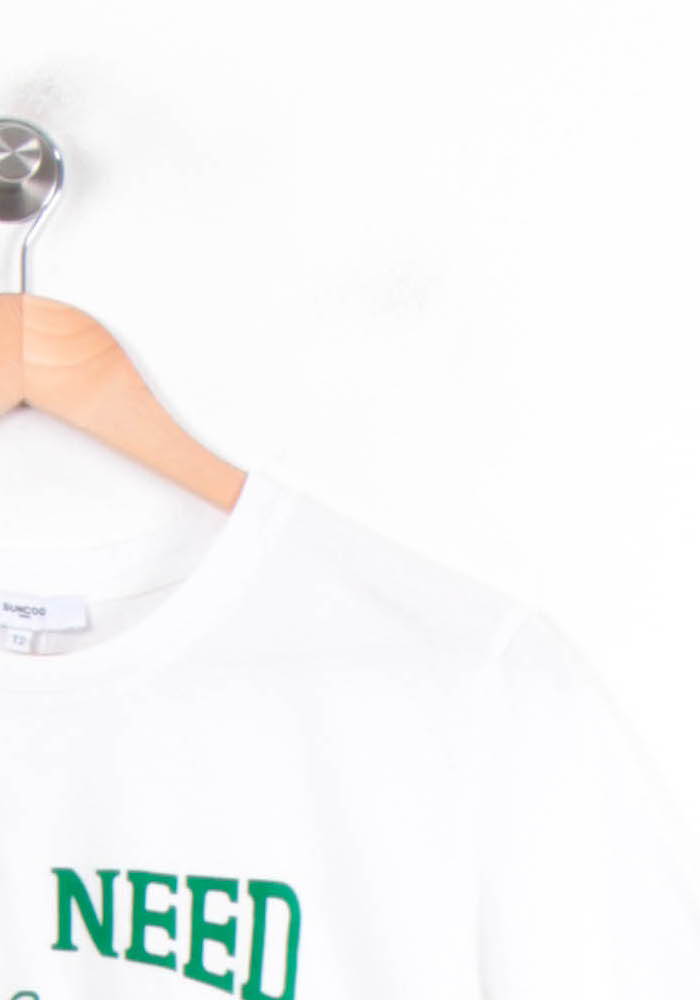 Tee-shirt Blanc et Vert - Taille M/38 de la marque Suncoo | PARAD80973 - Vendu par Paradigme - Image 3
