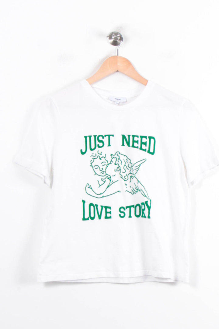 Tee-shirt Blanc et Vert - Taille M/38 de la marque Suncoo | PARAD80973 - Vendu par Paradigme - Image 2