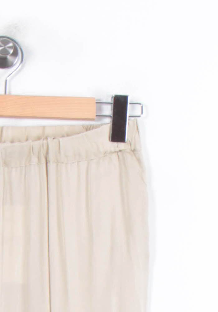 Pantalon Large Beige - Taille M/38 de la marque American Vintage | PARAD80977 - Vendu par Paradigme - Image 3