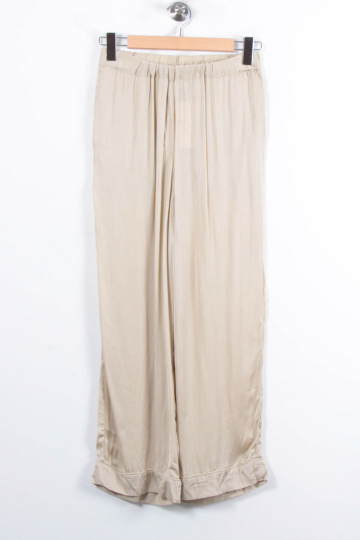 Pantalon Large Beige - Taille M/38 de la marque American Vintage | PARAD80977 - Vendu par Paradigme - Image 2
