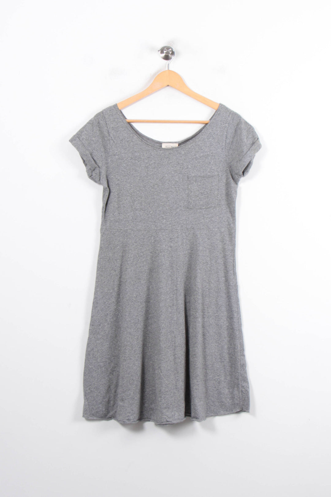 Robe Courte Grise - Taille S/36 de la marque American Vintage | PARAD80978 - Vendu par Paradigme - Image 2
