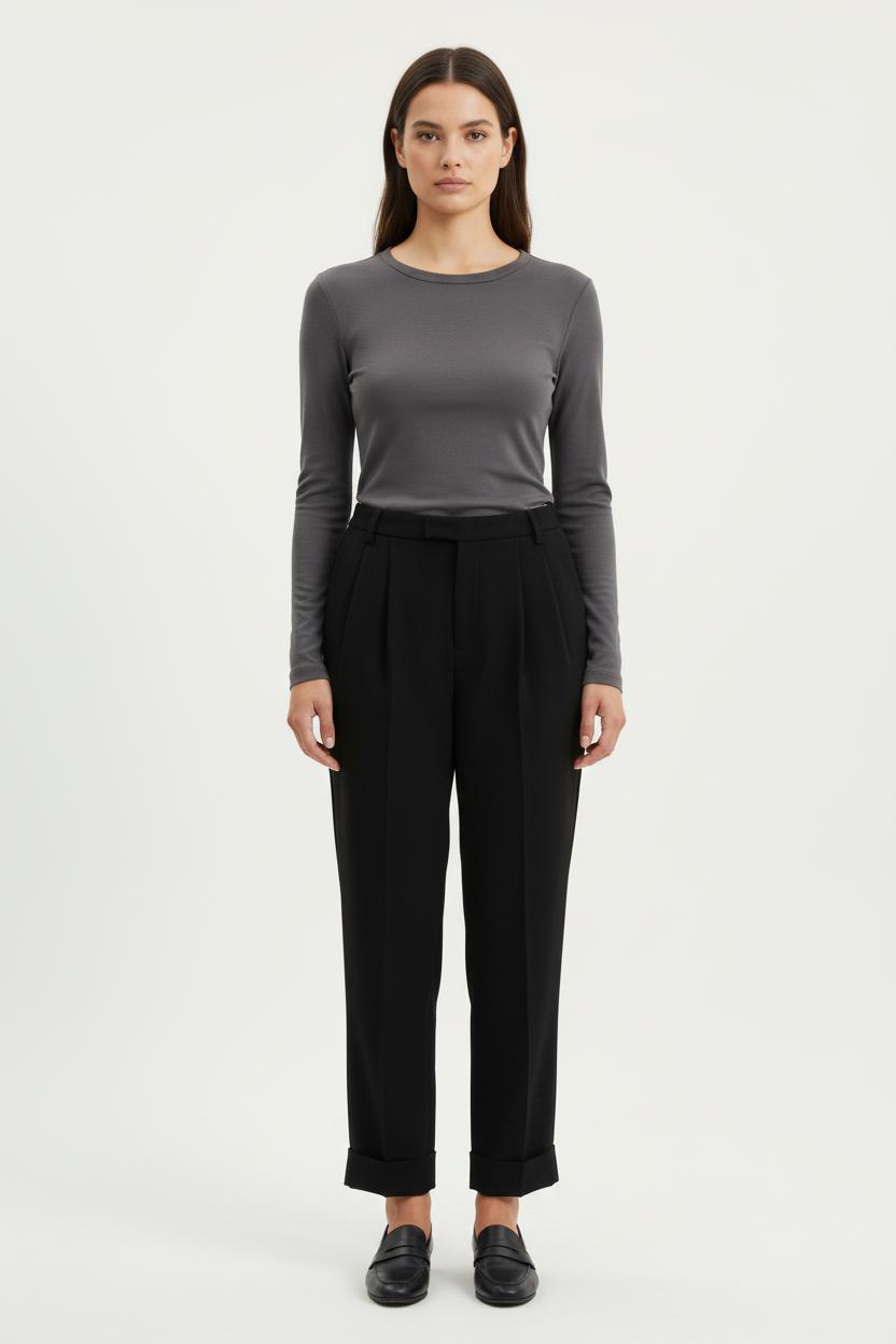 Pantalon Noir - Taille S/36 de la marque Agnès b. | PARAD80979 - Vendu par Paradigme - Image 1