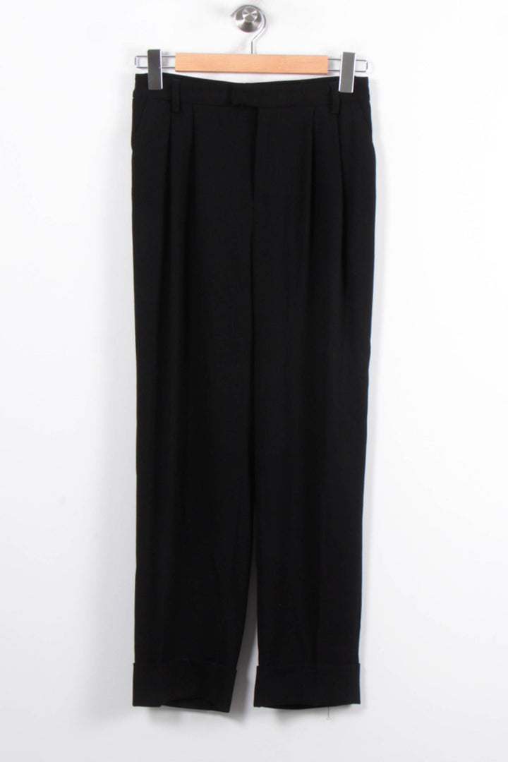 Pantalon Noir - Taille S/36 de la marque Agnès b. | PARAD80979 - Vendu par Paradigme - Image 2