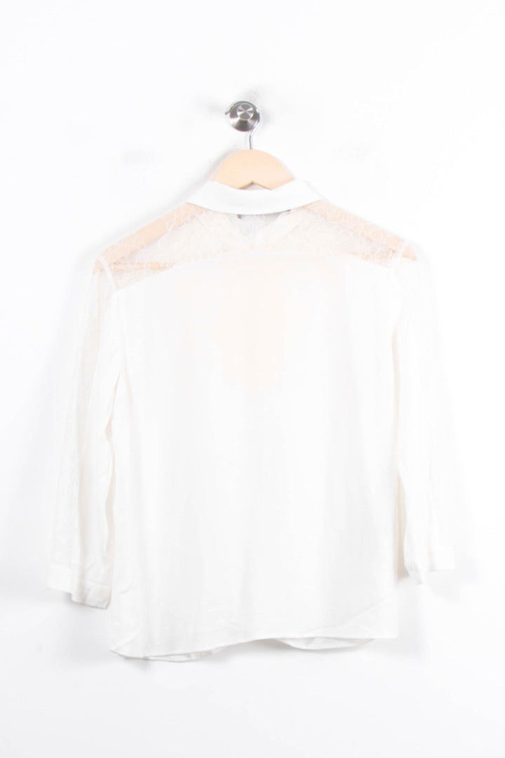 Chemise Blanche - Taille S/36 de la marque Comptoir des Cotonniers | PARAD80983 - Vendu par Paradigme - Image 4