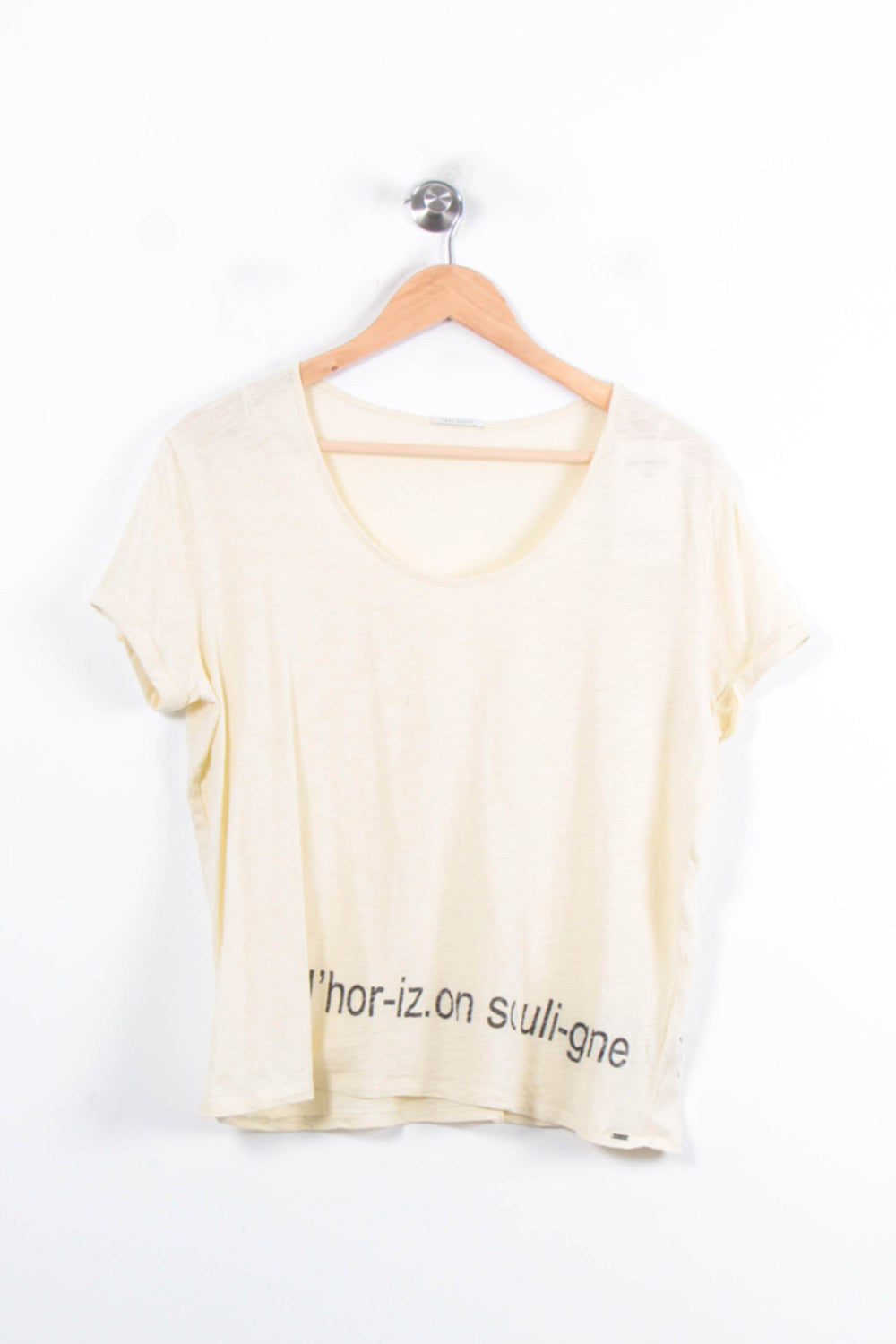Tee-shirt Jaune - Taille S/36 de la marque IKKS | PARAD80988 - Vendu par Paradigme - Image 2