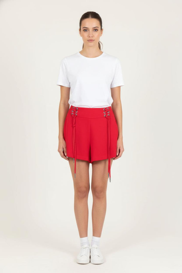 Short Rouge - Taille XXS/32 de la marque The Kooples | PARAD80990 - Vendu par Paradigme - Image 1