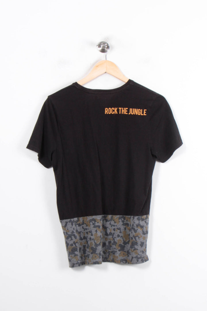 Tee-shirt Noir et Gris - Taille M/38 de la marque IKKS | PARAD80992 - Vendu par Paradigme - Image 4