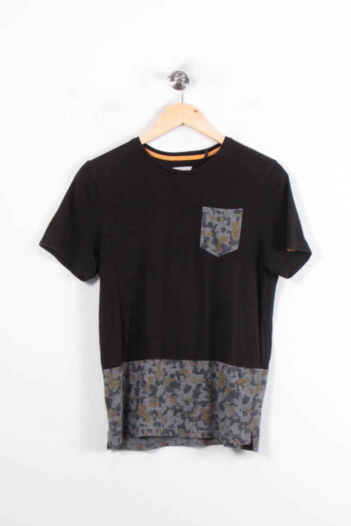 Tee-shirt Noir et Gris - Taille M/38 de la marque IKKS | PARAD80992 - Vendu par Paradigme - Image 2