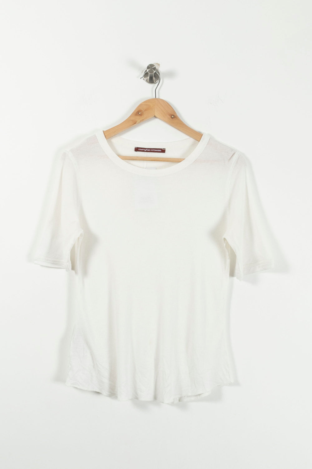 Tee-shirt Blanc - Taille L/40 de la marque Comptoir des Cotonniers | PARAD81010 - Vendu par Paradigme - Image 2