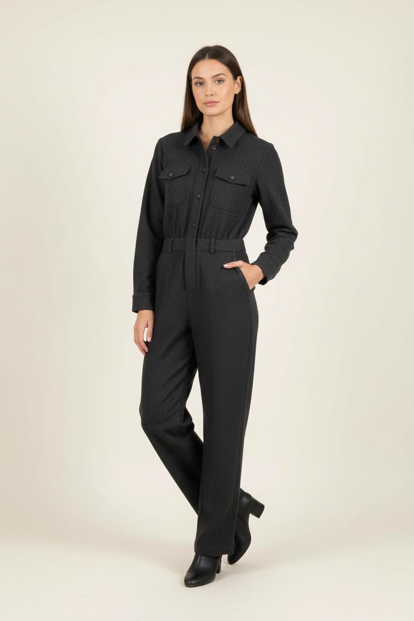 Combinaison Grise - Taille XL/42 de la marque Léon & Harper | PARAD81018 - Vendu par Paradigme - Image 1