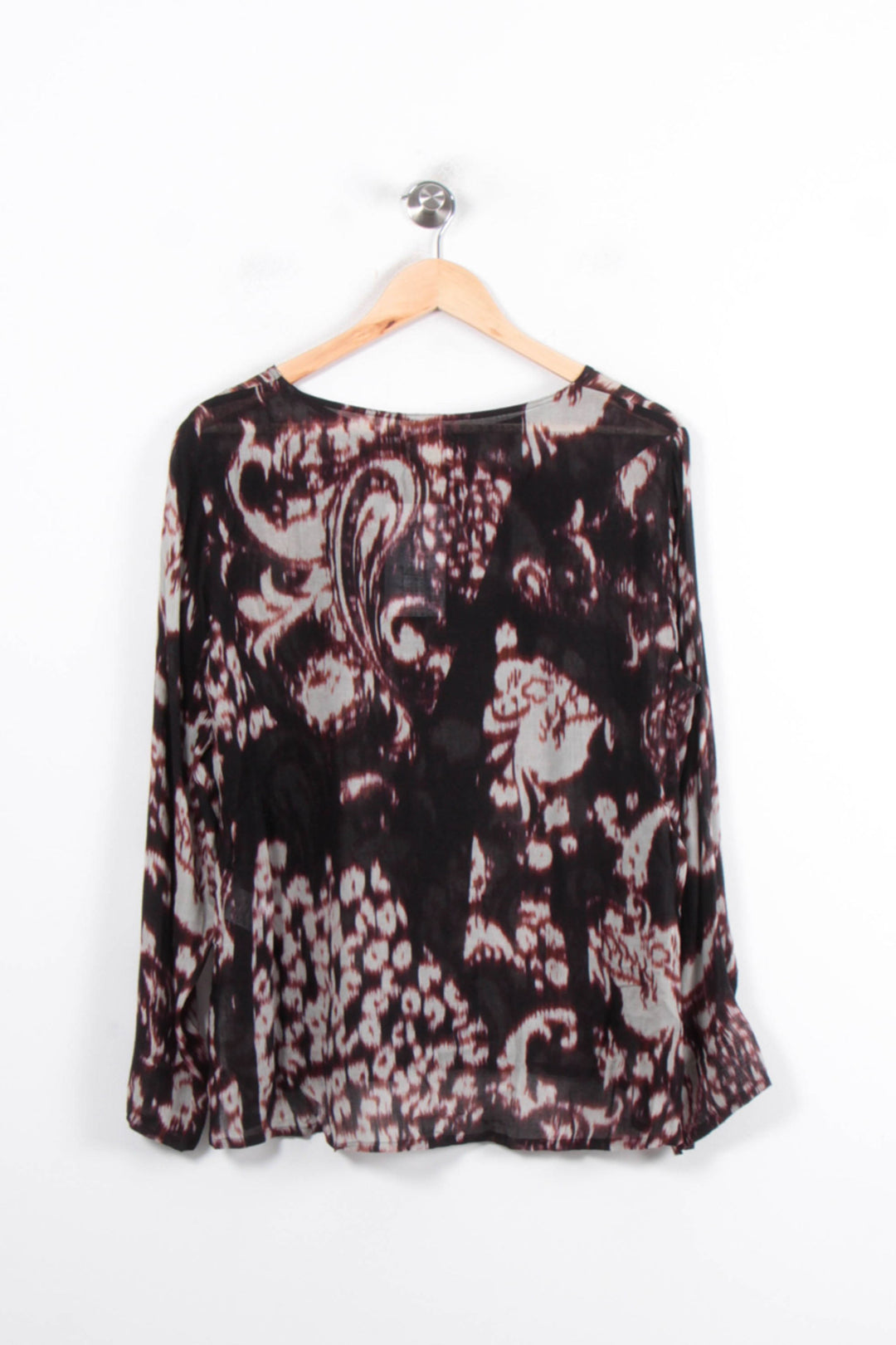 Blouse Noire et Blanche - Taille L/40 de la marque Diega | PARAD81019 - Vendu par Paradigme - Image 4