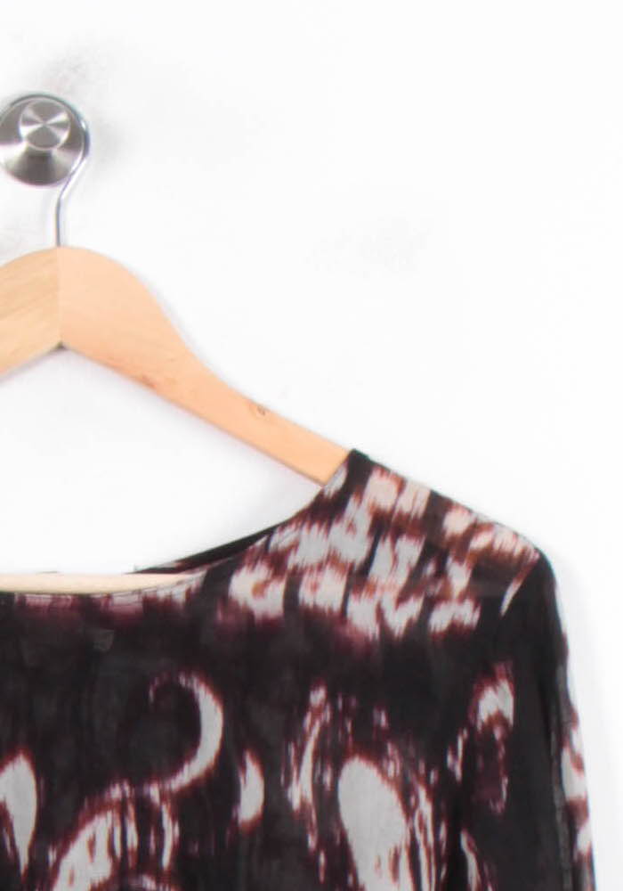 Blouse Noire et Blanche - Taille L/40 de la marque Diega | PARAD81019 - Vendu par Paradigme - Image 3