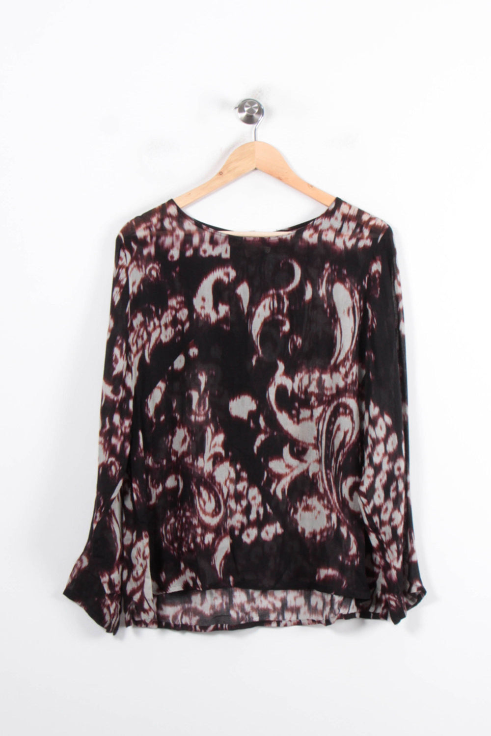 Blouse Noire et Blanche - Taille L/40 de la marque Diega | PARAD81019 - Vendu par Paradigme - Image 2