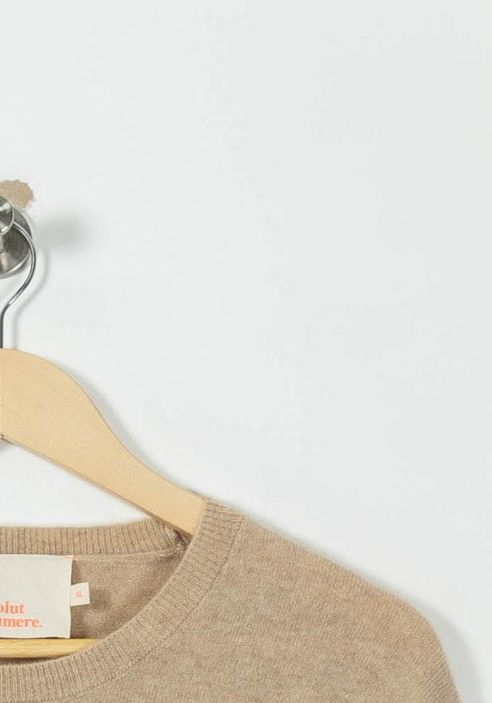 Pull Beige - Taille XL/42 de la marque Absolut Cashmere | PARAD8102 - Vendu par Paradigme - Image 3