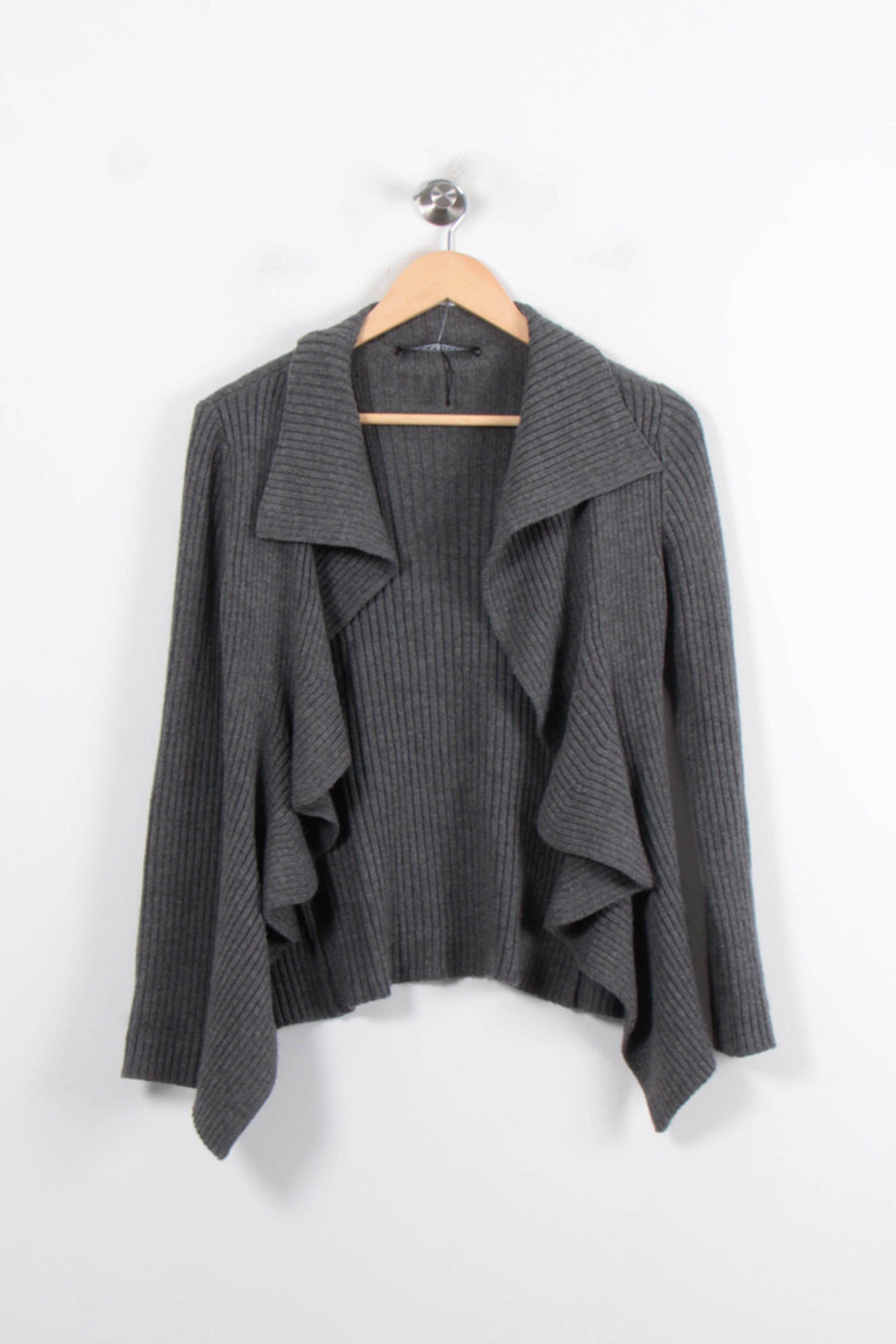 Cardigan Gris - Taille S/36 de la marque Caroll | PARAD81023 - Vendu par Paradigme - Image 2