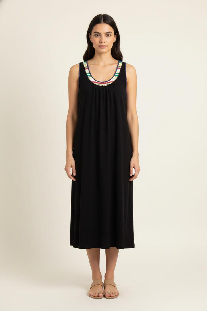 Robe Sans Manches Noire - Taille L/40 de la marque IKKS | PARAD81029 - Vendu par Paradigme - Image 1