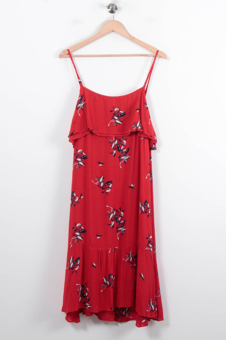 Robe Midi Rouge et Blanc - Taille XXL/44 de la marque Caroll | PARAD81032 - Vendu par Paradigme - Image 4