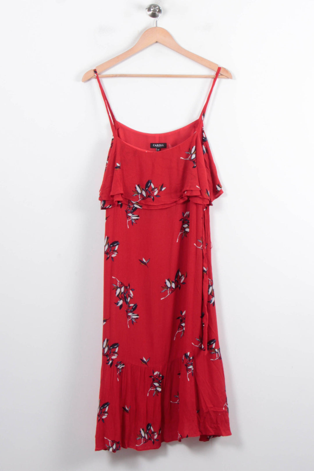 Robe Midi Rouge et Blanc - Taille XXL/44 de la marque Caroll | PARAD81032 - Vendu par Paradigme - Image 2