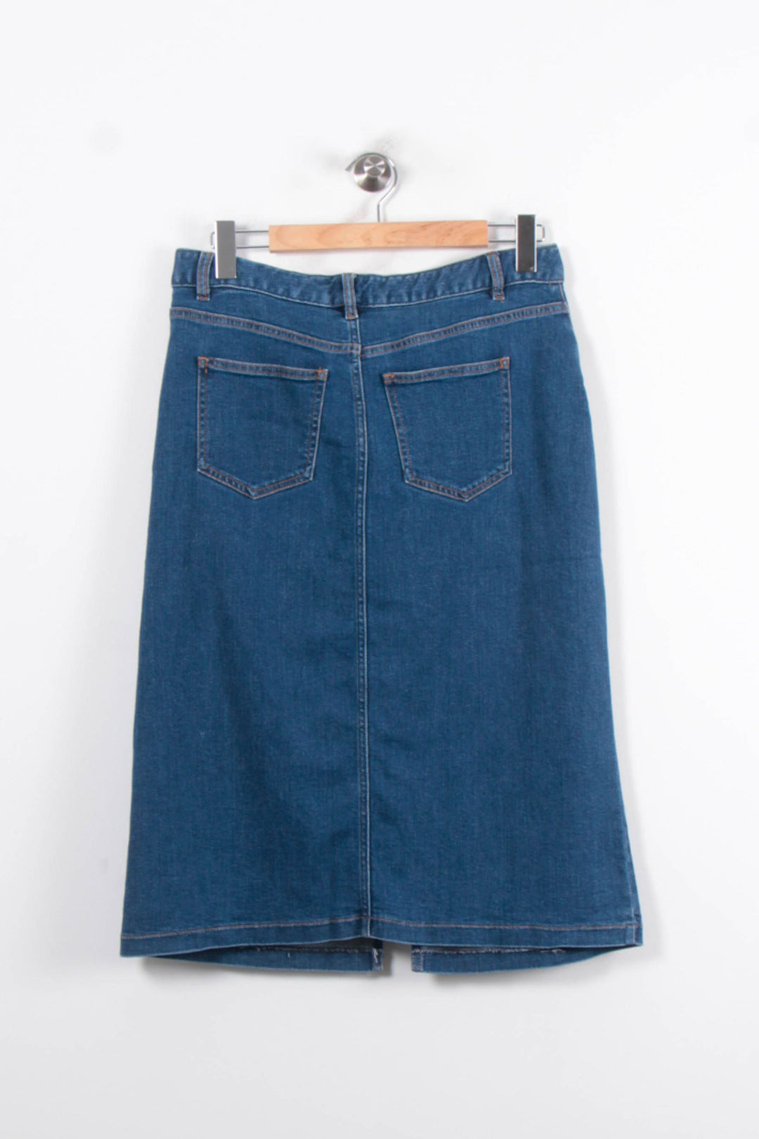 Jupe Longue Bleue - Taille XL/42 de la marque Gerard Darel | PARAD81038 - Vendu par Paradigme - Image 4