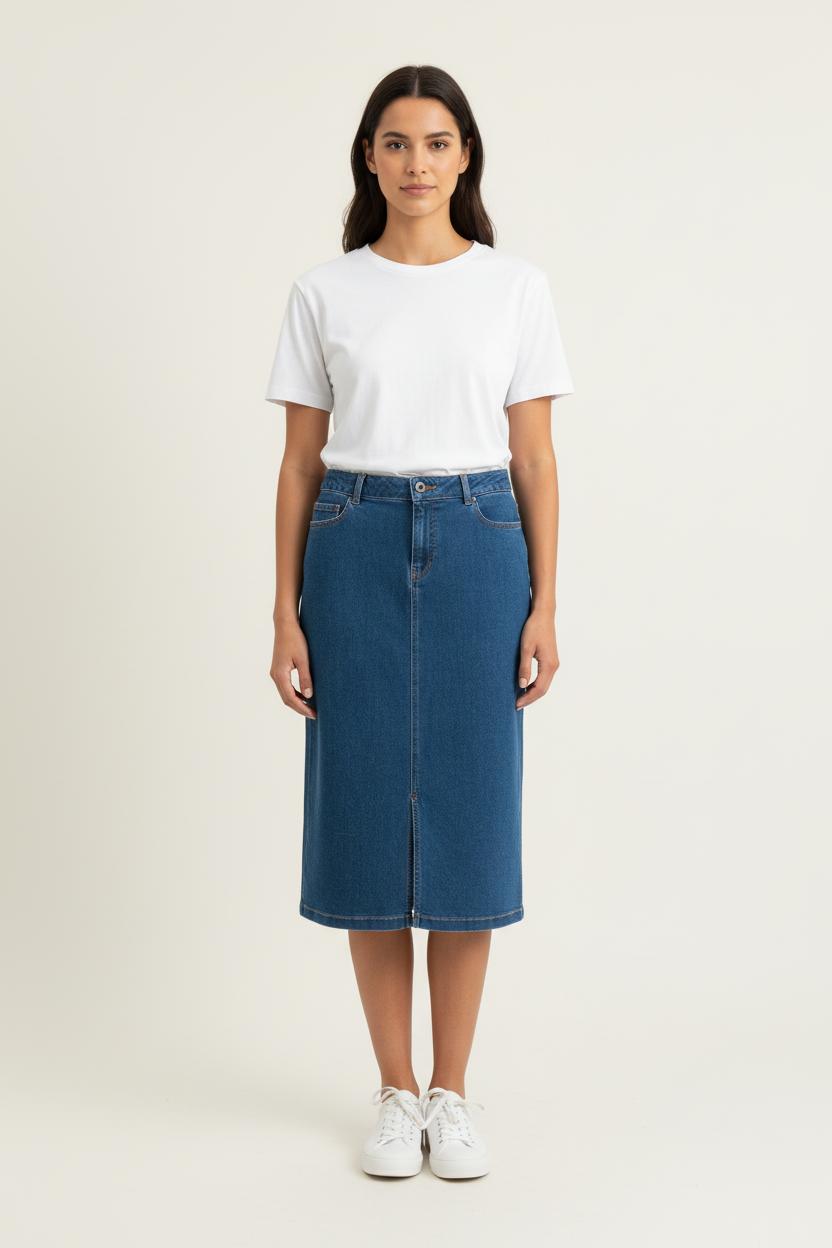 Jupe Longue Bleue - Taille XL/42 de la marque Gerard Darel | PARAD81038 - Vendu par Paradigme - Image 1