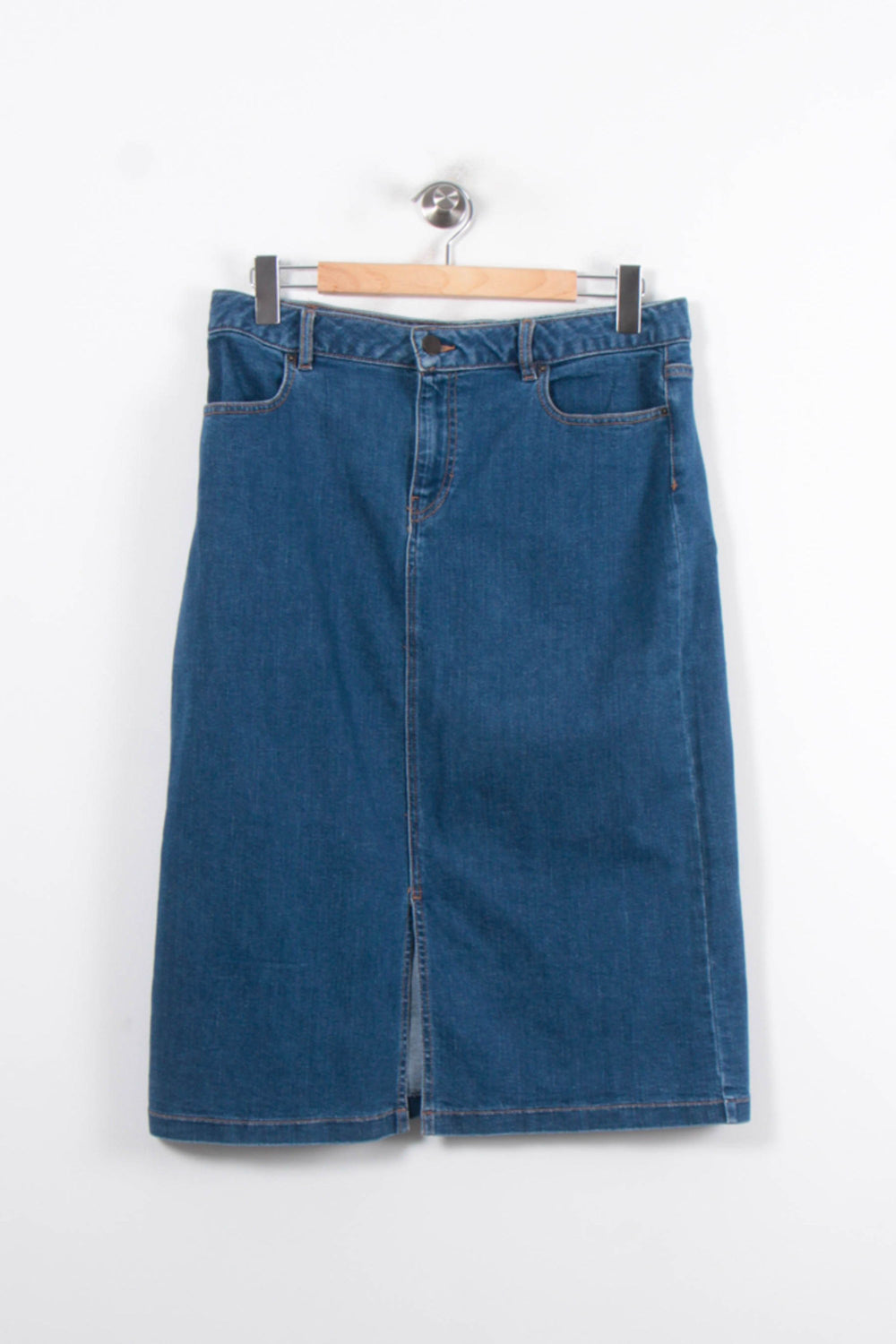 Jupe Longue Bleue - Taille XL/42 de la marque Gerard Darel | PARAD81038 - Vendu par Paradigme - Image 2