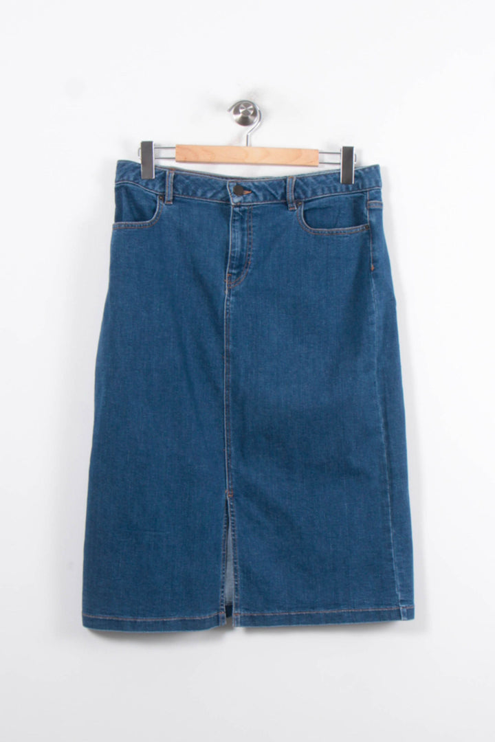Jupe Longue Bleue - Taille XL/42 de la marque Gerard Darel | PARAD81038 - Vendu par Paradigme - Image 2