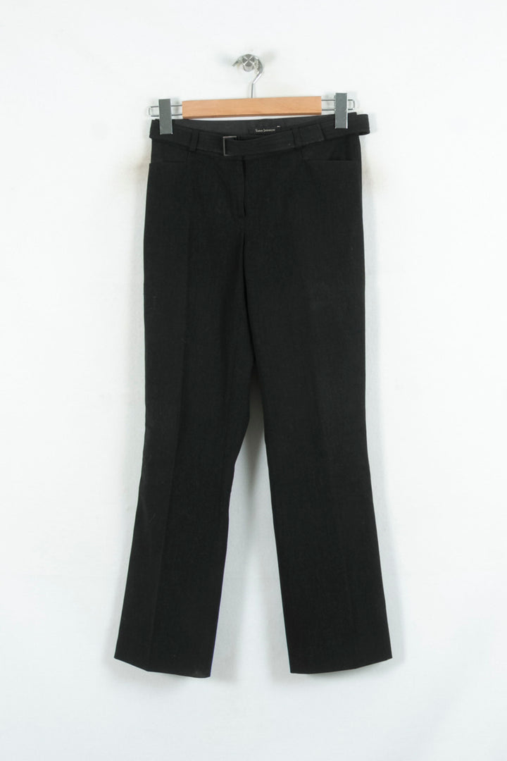 Pantalon Noir - Taille S/36 de la marque Tara Jarmon | PARAD81042 - Vendu par Paradigme - Image 2