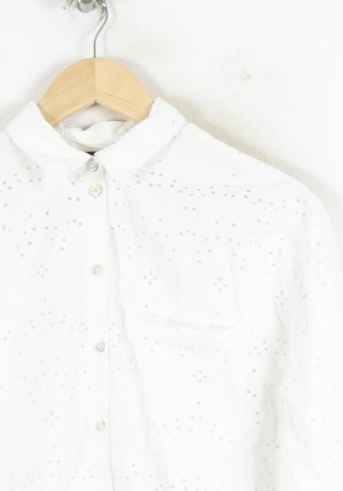 Robe Chemise Blanche - Taille S/36 de la marque One Step | PARAD81044 - Vendu par Paradigme - Image 3
