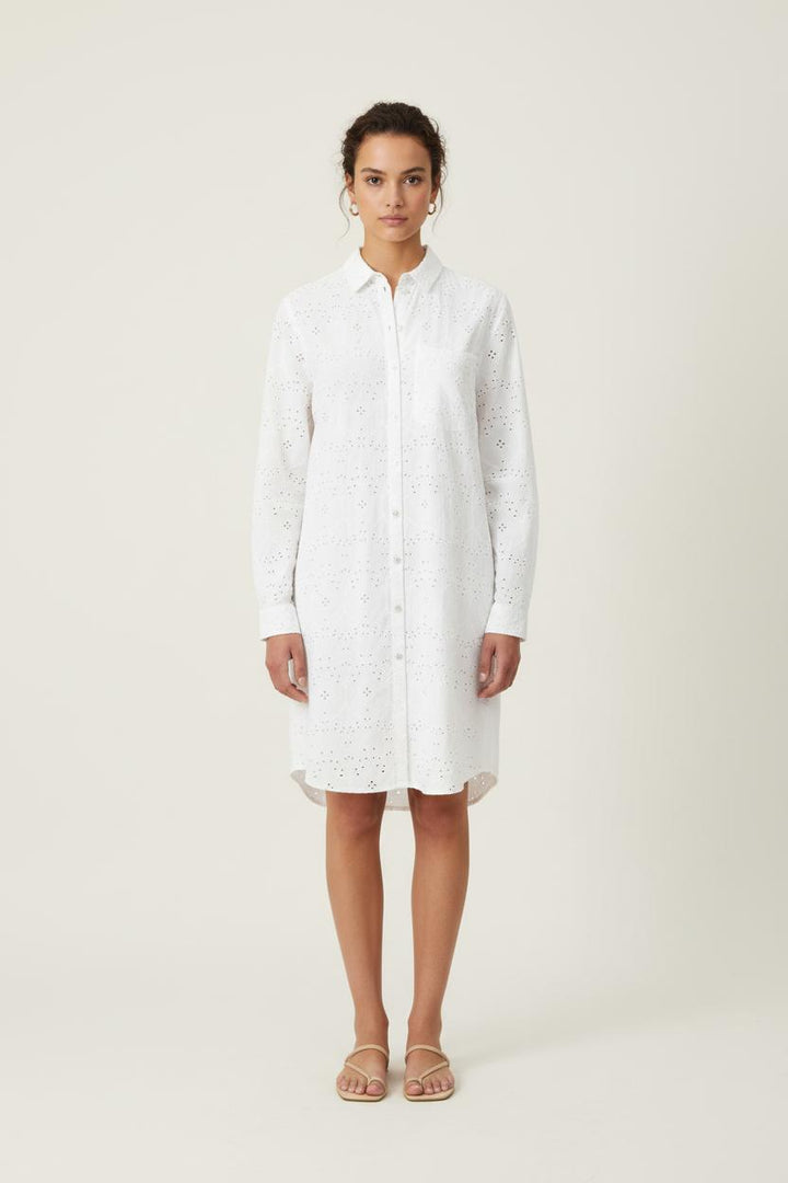 Robe Chemise Blanche - Taille S/36 de la marque One Step | PARAD81044 - Vendu par Paradigme - Image 1