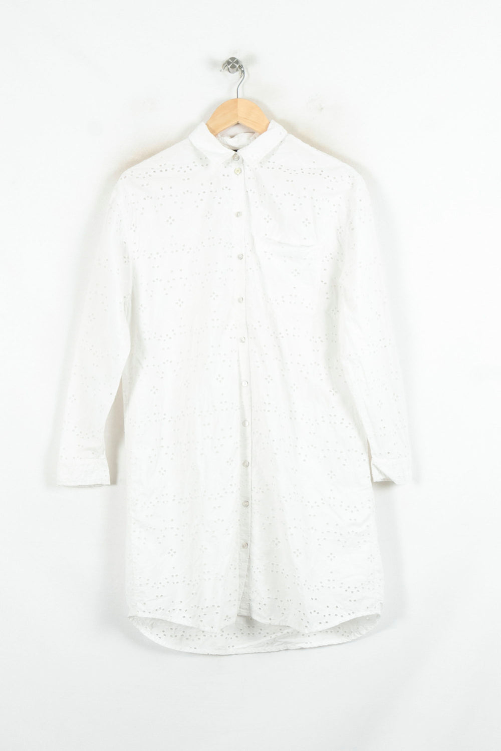 Robe Chemise Blanche - Taille S/36 de la marque One Step | PARAD81044 - Vendu par Paradigme - Image 2