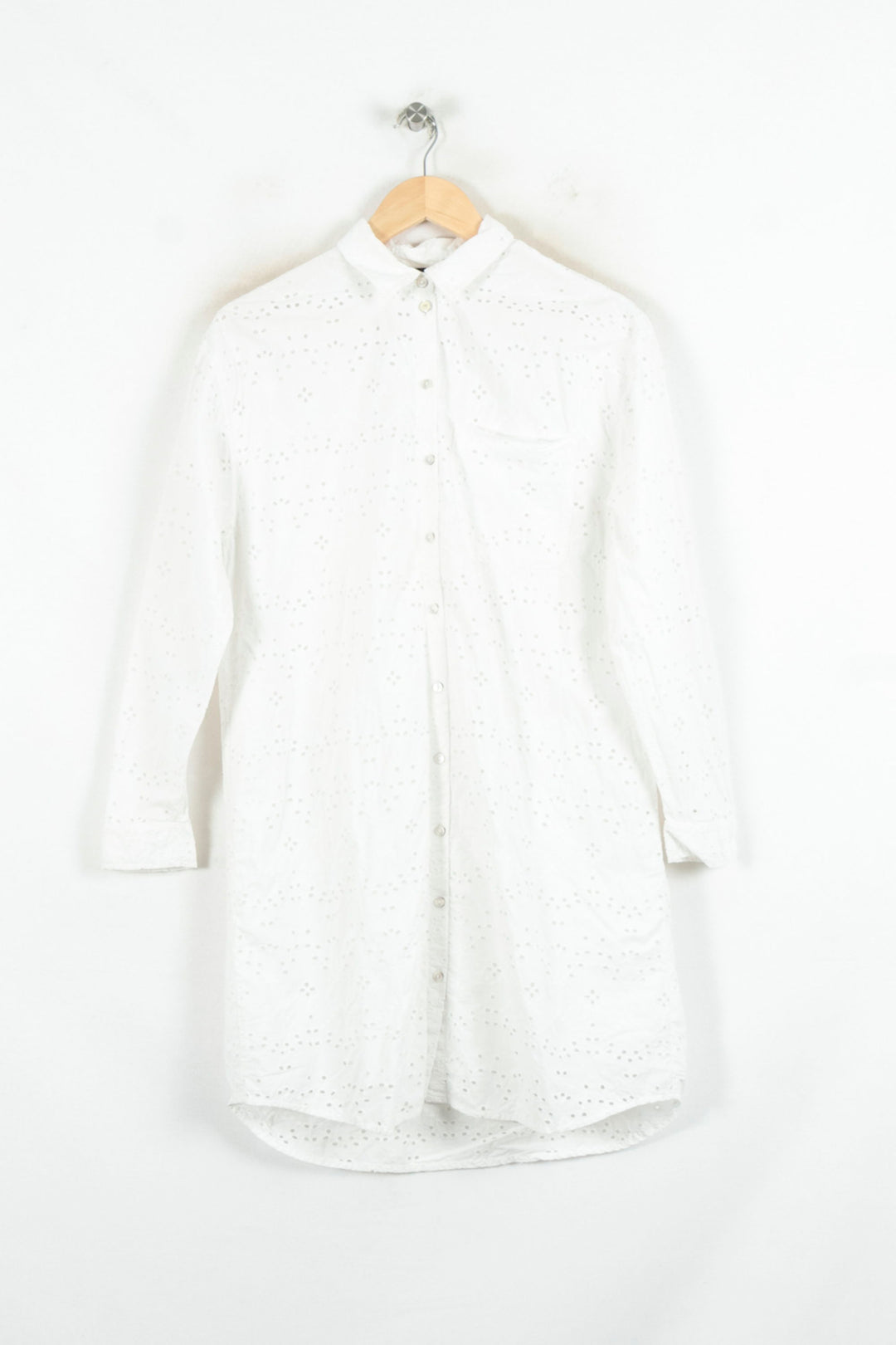 Robe Chemise Blanche - Taille S/36 de la marque One Step | PARAD81044 - Vendu par Paradigme - Image 2