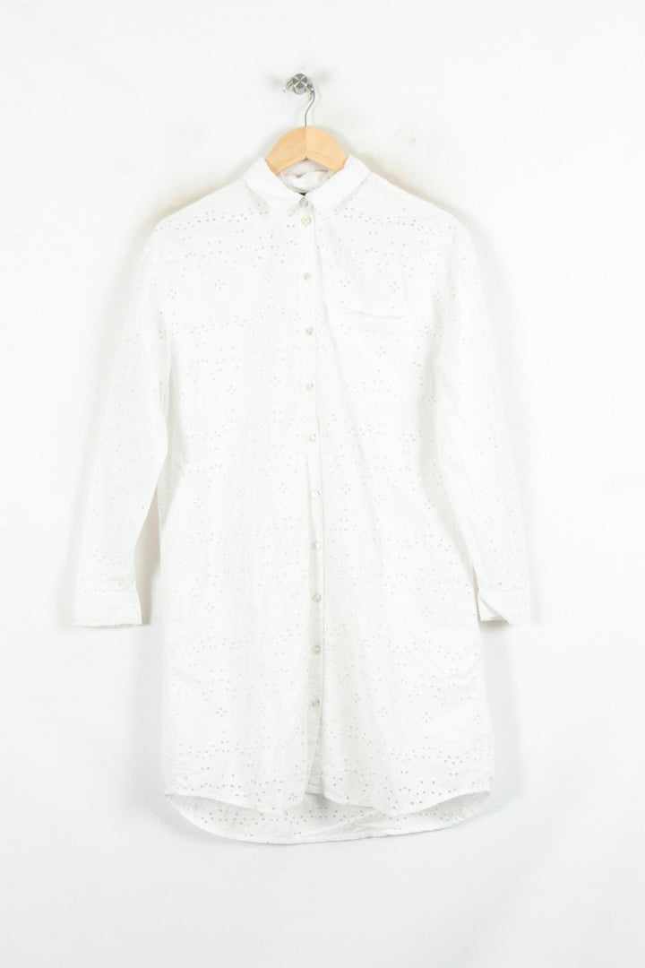 Robe Chemise Blanche - Taille S/36 de la marque One Step | PARAD81044 - Vendu par Paradigme - Image 2