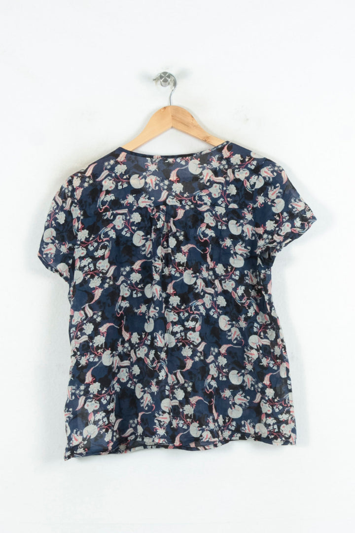 Blouse Bleu et Blanc - Taille M/38 de la marque Grace & Mila | PARAD81054 - Vendu par Paradigme - Image 4