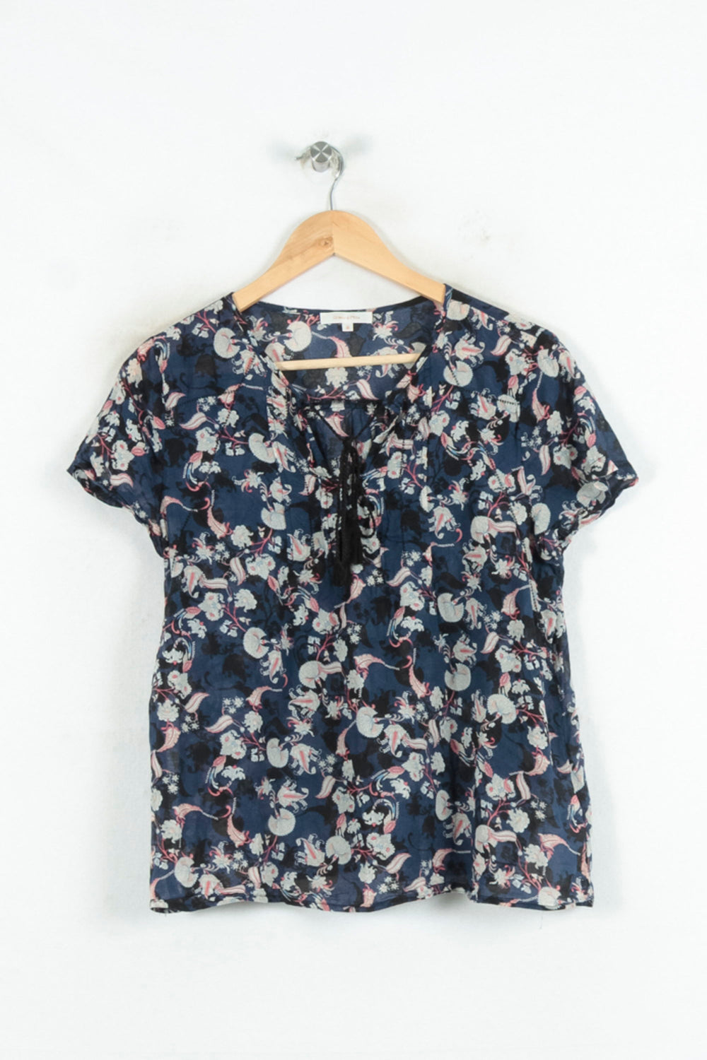 Blouse Bleu et Blanc - Taille M/38 de la marque Grace & Mila | PARAD81054 - Vendu par Paradigme - Image 2