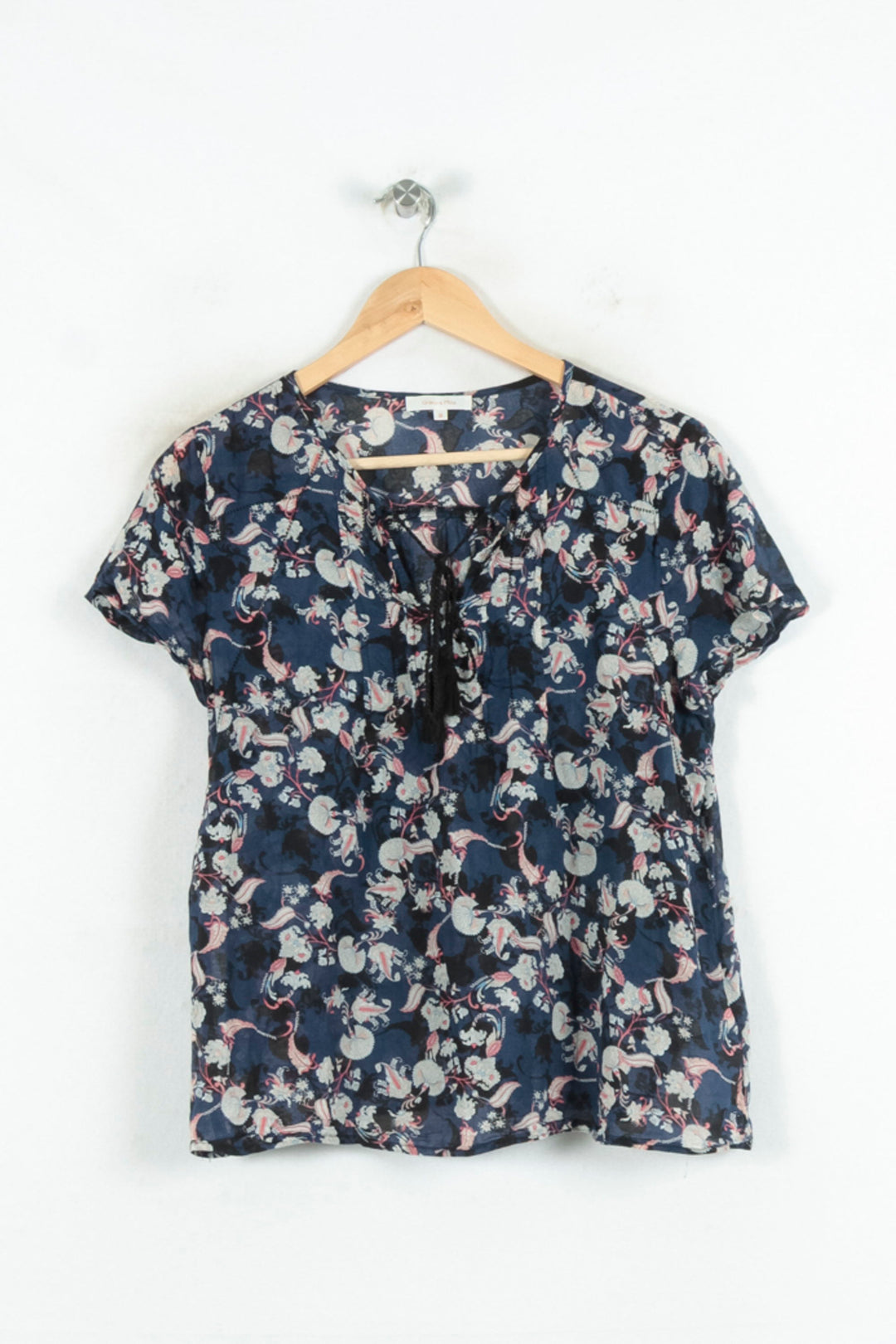 Blouse Bleu et Blanc - Taille M/38 de la marque Grace & Mila | PARAD81054 - Vendu par Paradigme - Image 2