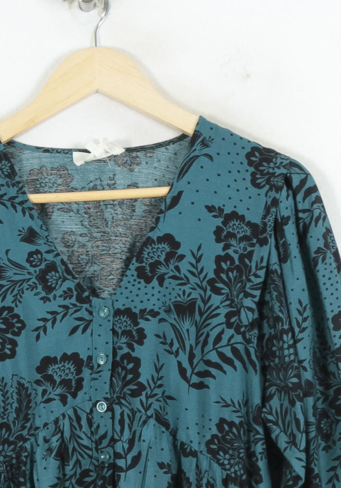 Robe Courte Verte et Noire - Taille M/38 de la marque Grace & Mila | PARAD81058 - Vendu par Paradigme - Image 3