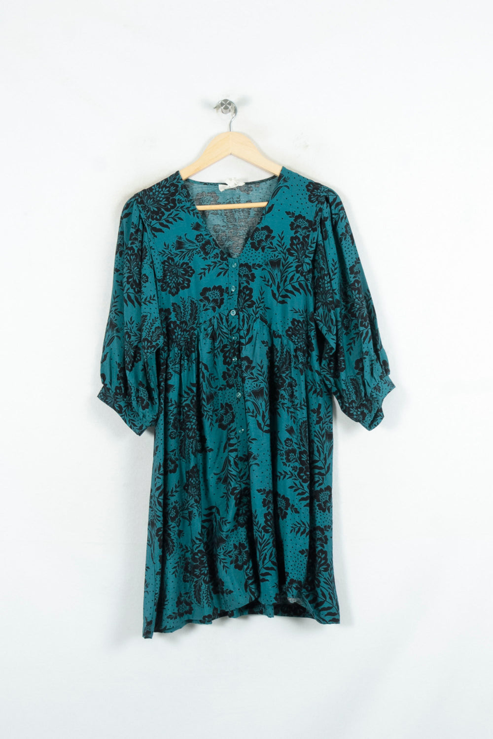 Robe Courte Verte et Noire - Taille M/38 de la marque Grace & Mila | PARAD81058 - Vendu par Paradigme - Image 2