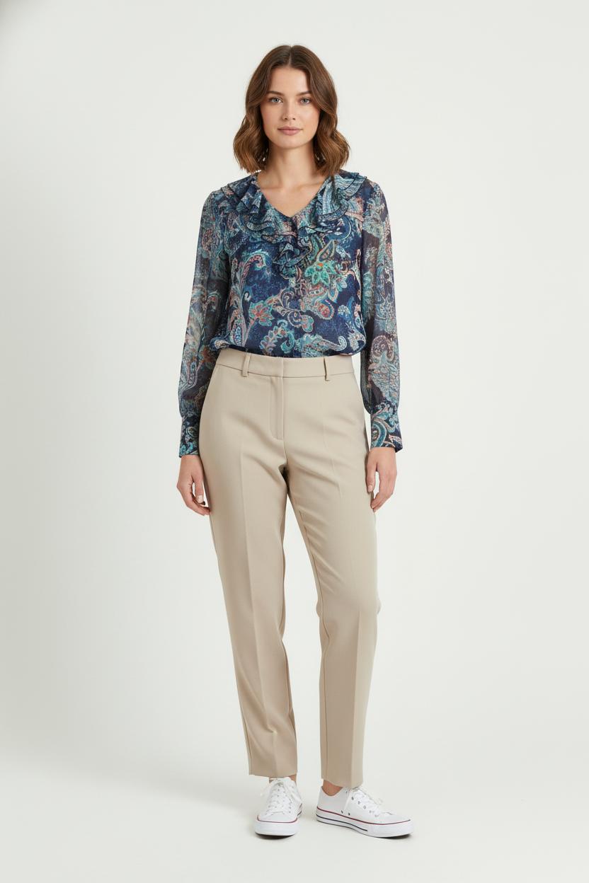 Blouse Bleue et Verte - Taille L/40 de la marque Liu Jo | PARAD81059 - Vendu par Paradigme - Image 1