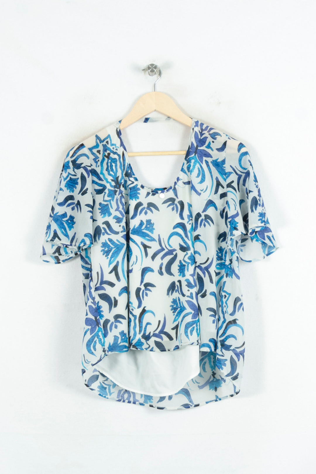 Blouse Bleu et Blanc - Taille M/38 de la marque One Step | PARAD81061 - Vendu par Paradigme - Image 4