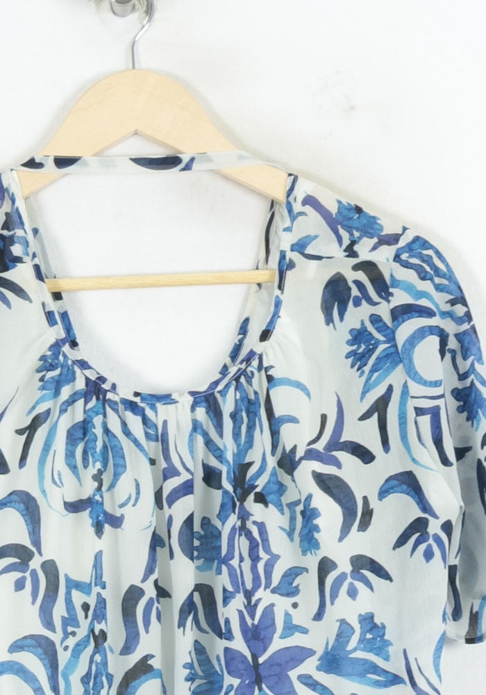 Blouse Bleu et Blanc - Taille M/38 de la marque One Step | PARAD81061 - Vendu par Paradigme - Image 3