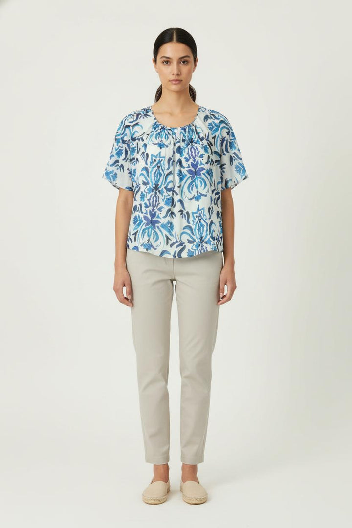 Blouse Bleu et Blanc - Taille M/38 de la marque One Step | PARAD81061 - Vendu par Paradigme - Image 1