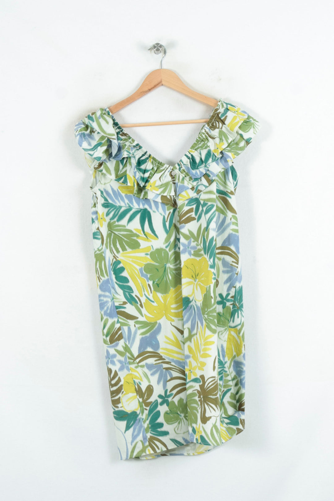 Robe Courte Verte et Jaune - Taille L/40 de la marque Liu Jo | PARAD81062 - Vendu par Paradigme - Image 4
