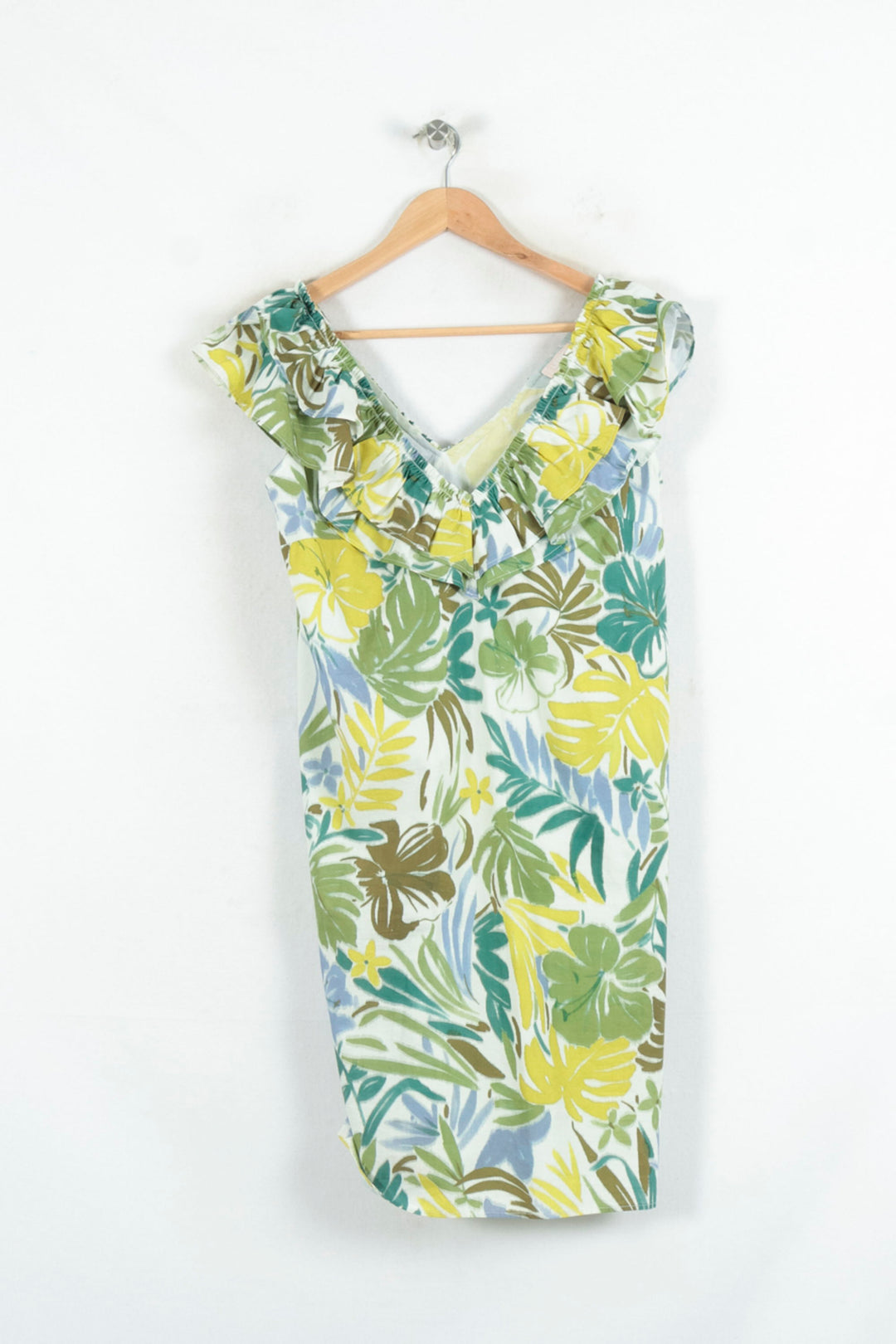 Robe Courte Verte et Jaune - Taille L/40 de la marque Liu Jo | PARAD81062 - Vendu par Paradigme - Image 2