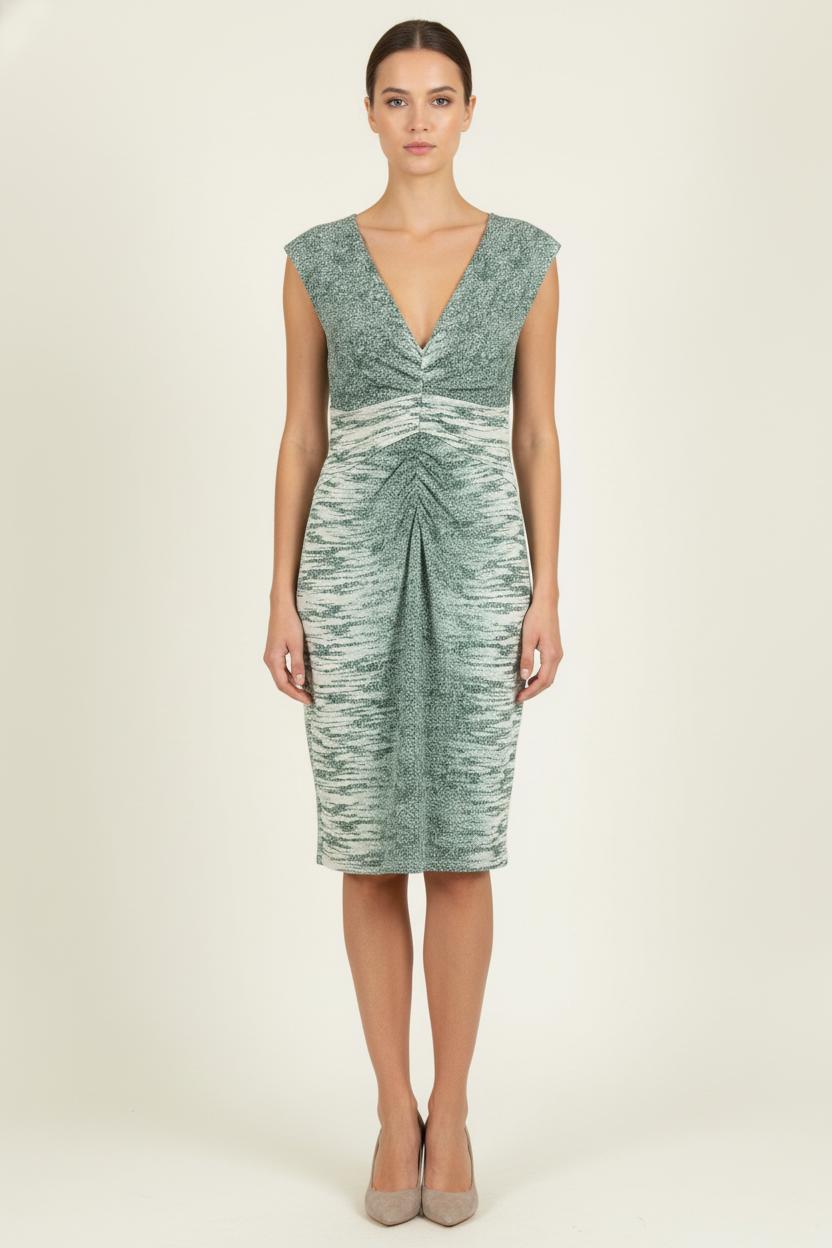 Robe Courte Verte et Blanche - Taille S/36 de la marque Liu Jo | PARAD81065 - Vendu par Paradigme - Image 1