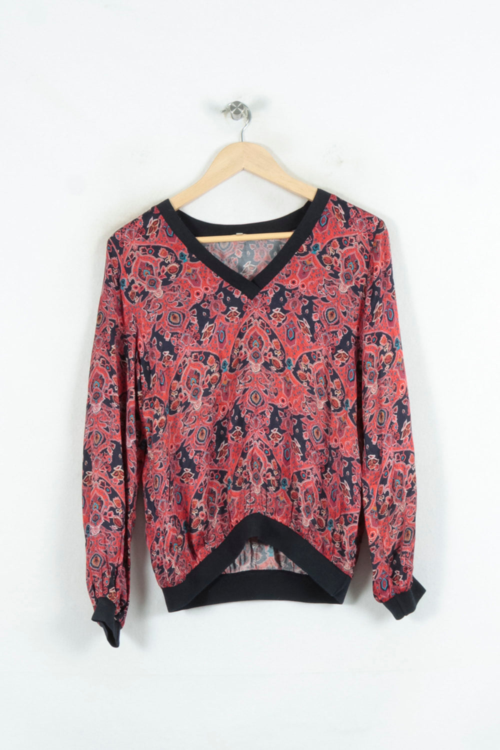 Blouse Multicolore - Taille S/36 de la marque La Fée Maraboutée | PARAD81066 - Vendu par Paradigme - Image 2